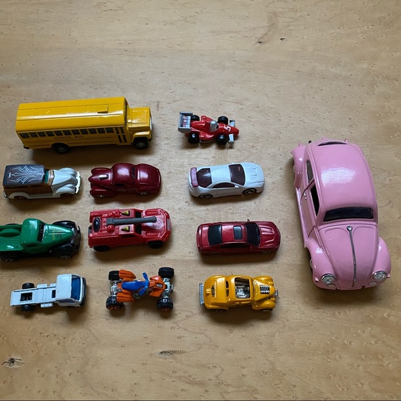 Vintage toy cars